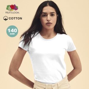 T-shirt donna bianca iconic (1317)