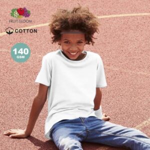 T-shirt bimbo bianca iconic (1320)