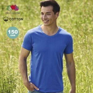 T-shirt adulto colorata iconic v-neck (1326)