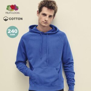 Felpa adulto lightweight hooded s (1335)