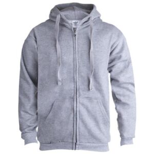 Felpa con cappuccio adulto + zip "keya" swz280