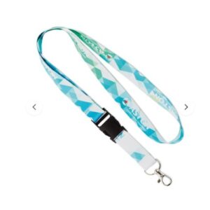 Lanyard sublimatico con fibbia removibile