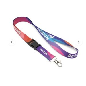Lanyard sublimatico con fibbia removibile - r pet