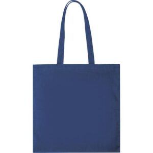 Borsa shopper in cotone (140 gr/mq) con manici lunghi