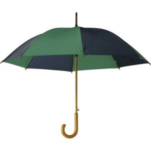 Ombrello automatico 23" in legno e nylon 190t asta