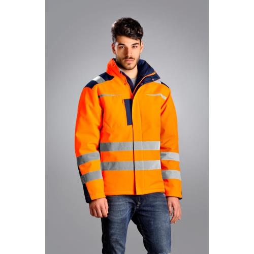 Giubbino h.v. softvisual arancio