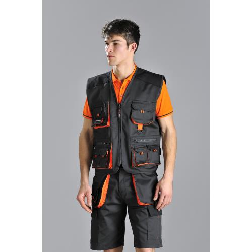 Gilet eclisse sj grigio/nero