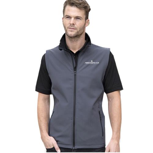 Gilet soft shell asso service