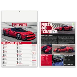 Auto sportive - illustrato mensile 12 fogli