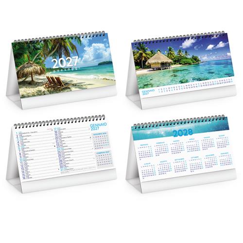Paesaggi - calendarietto spiralato da tavolo
