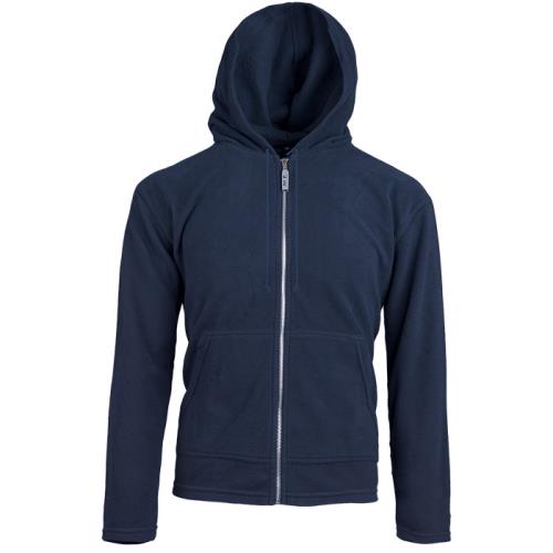 Skien - pile antipilling con cappuccio e cordoncini