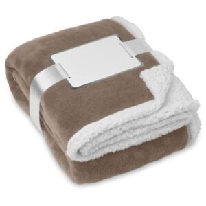 Coperta in pile e sherpa zermatt