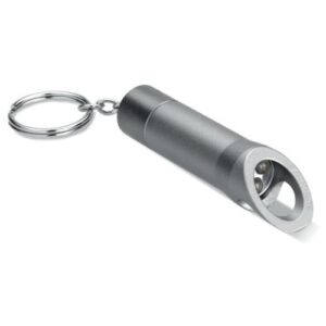 Portachiavi, torcia in metall litop