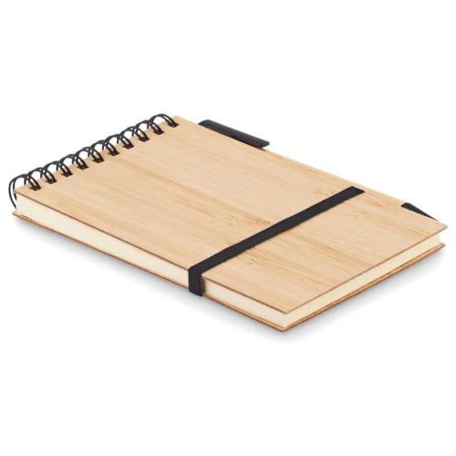 Set quaderno a6 in bamboo sonorabam