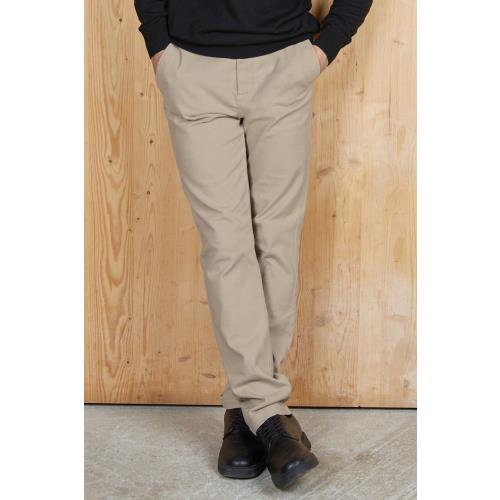 Pantalone chino uomo con vita elasticizzata neoblu gustave men