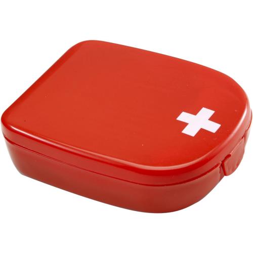 Kit primo soccorso, custodia in plastica mila