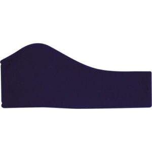 Fascia in pile (220 gr/mq) sagomata per proteggere la fronte